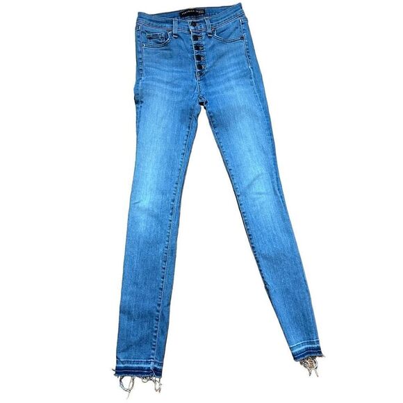 VERONICA BEARD Debbie High-Rise 10” Skinny Jeans Sz 24 - Picture 1 of 10